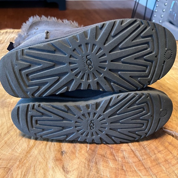 UGG Gray Suede Boots - Picture 5 of 7